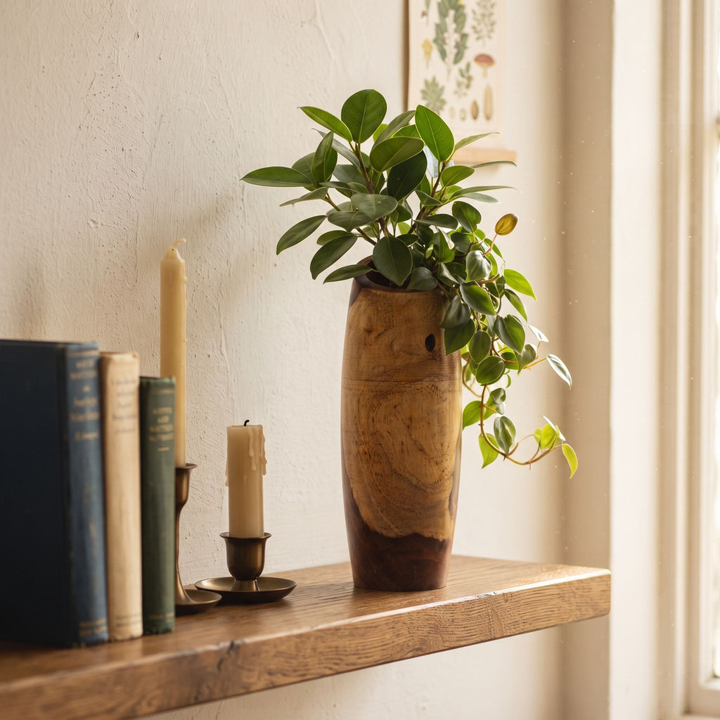 Wooden Vase