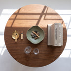 Sculptural Cylindrical Round Table
