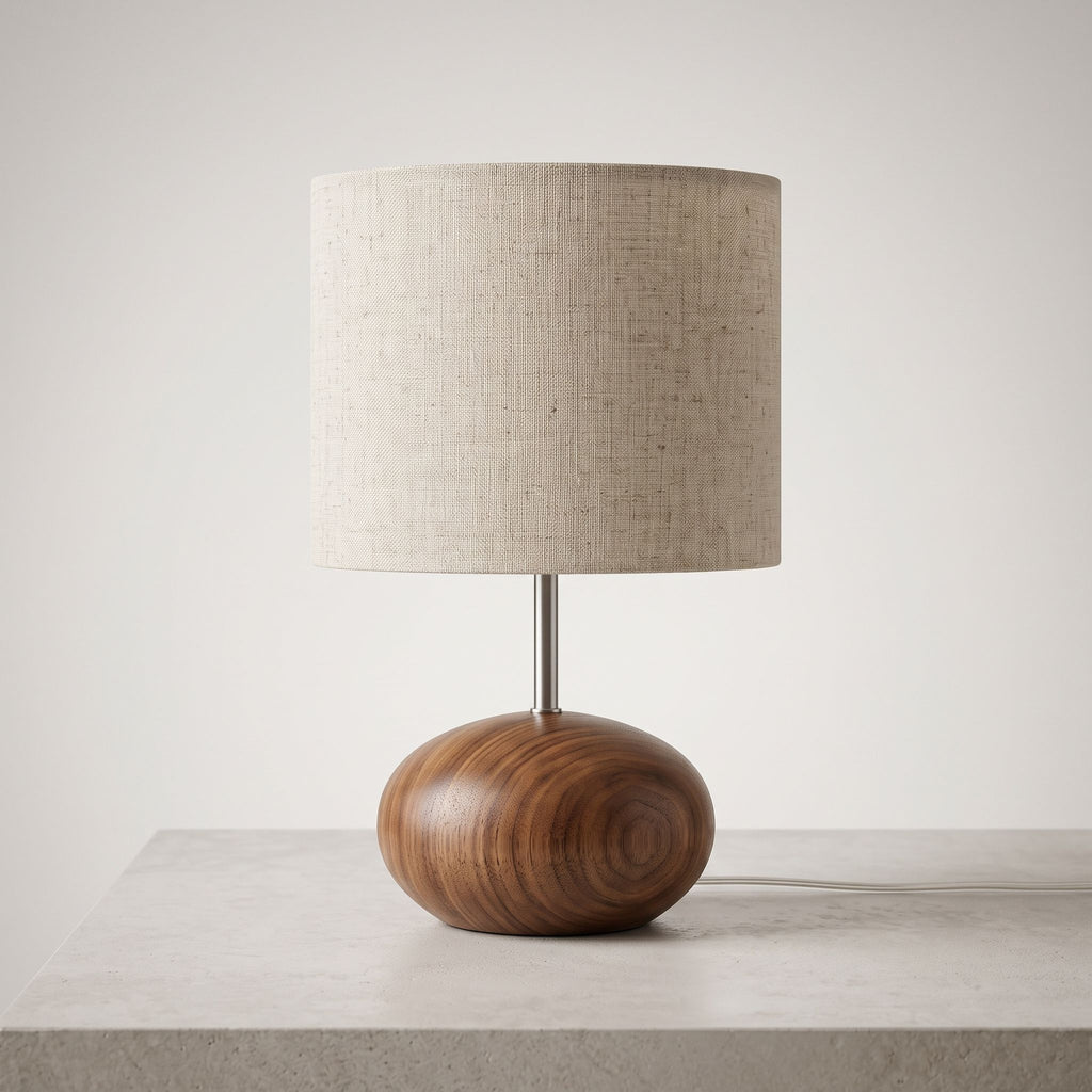 Minimalist Wooden Table Lamp