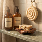 Wooden Soap Dish with Drainage Slots
