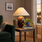 Rosewood Table Lamp