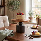 Wood Cake Stand 11 Inch