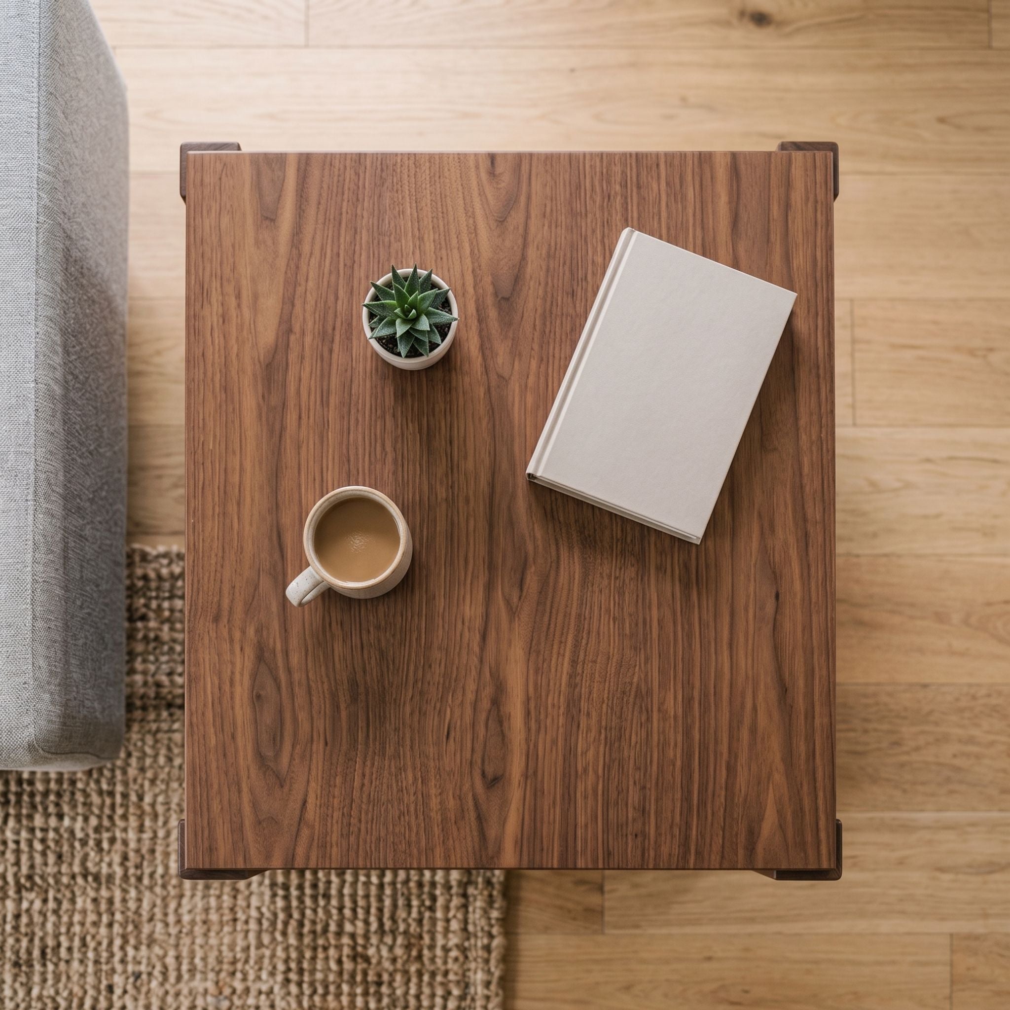 Wooden Dog House End Table