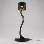 S-Shape Wood Floor Lamp