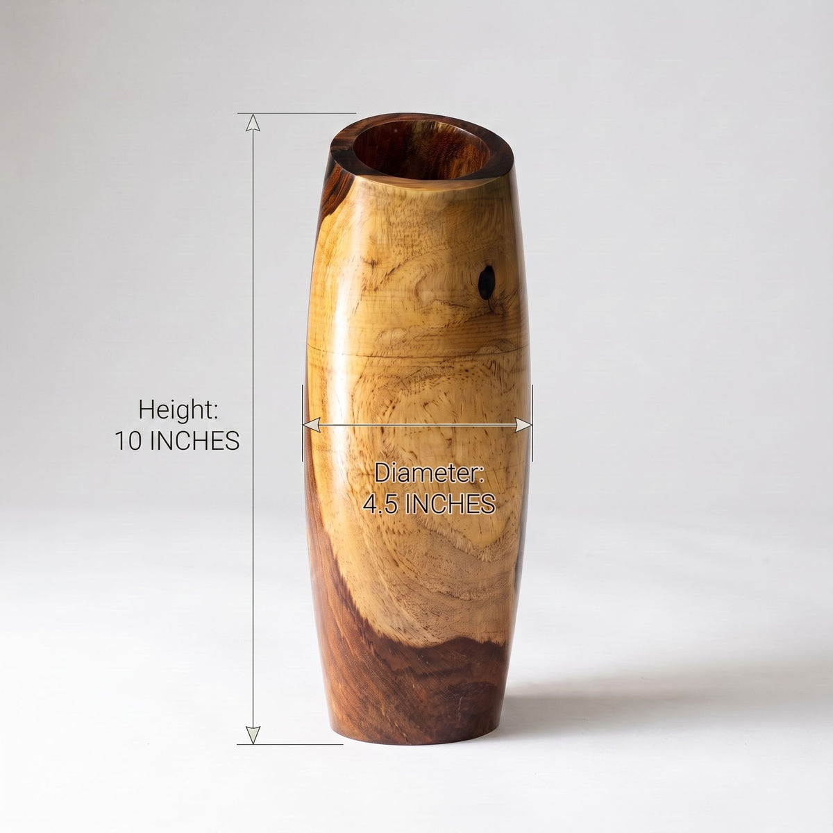 Wooden Vase