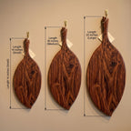 Leaf Shape Wooden Cutting Board
