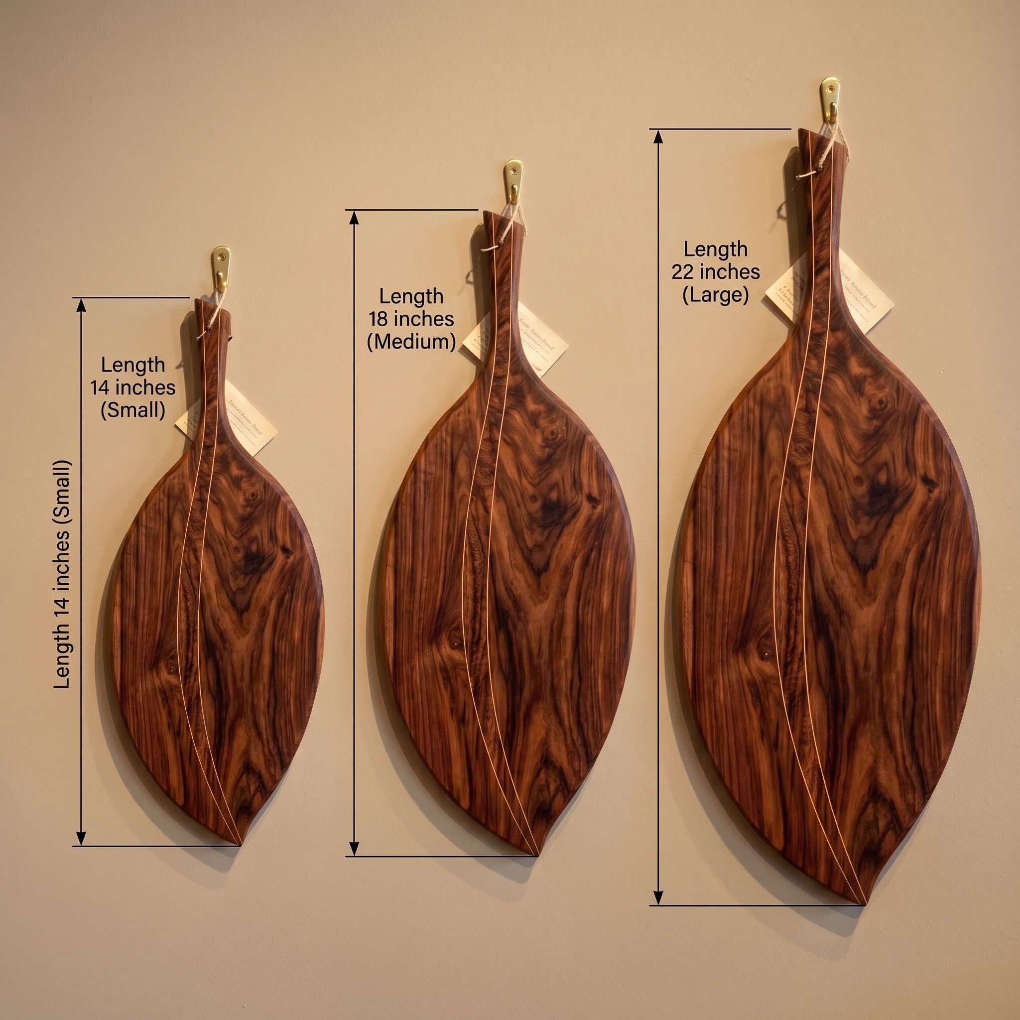 Leaf Shape Wooden Cutting Board