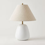 Sculptural Burl Wood Table Lamp