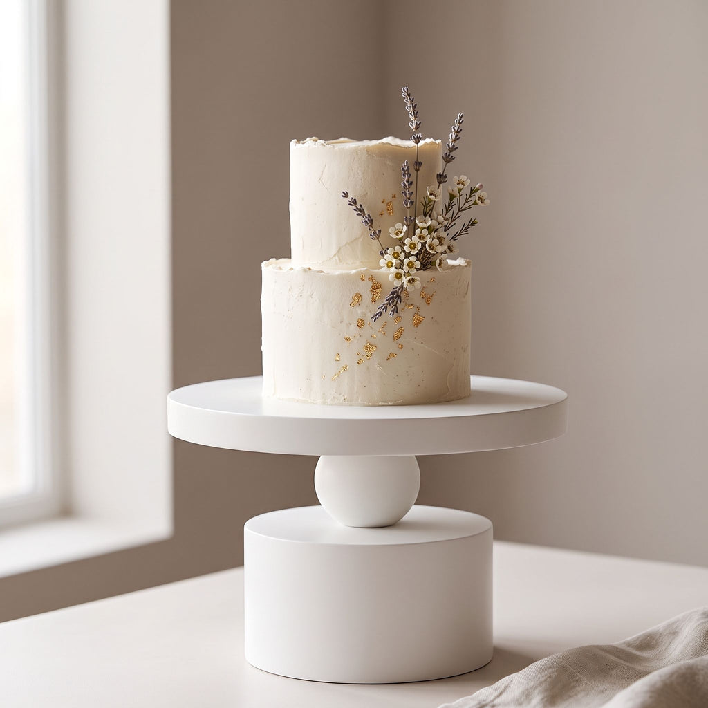 Wood Cake Stand 11 Inch