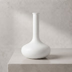 Hand-Turned Wood Genie Bottle Vase