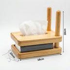 Wooden Tissue Box