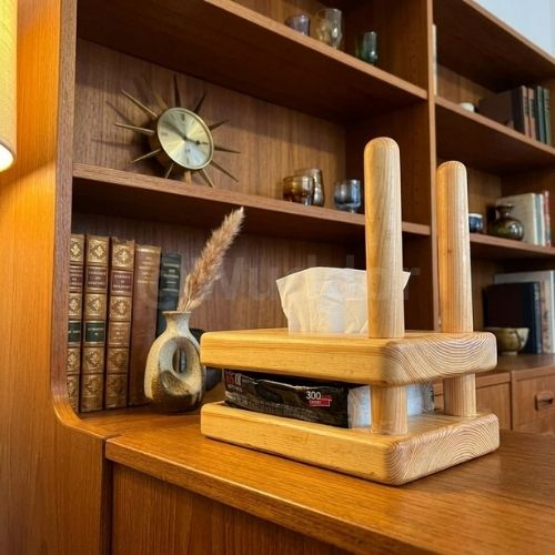 Wooden Tissue Box