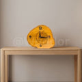 Live-Edge Wood Desk Clock