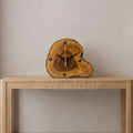 Live-Edge Wood Desk Clock